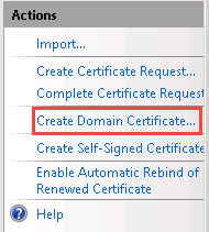 Generate Certificate